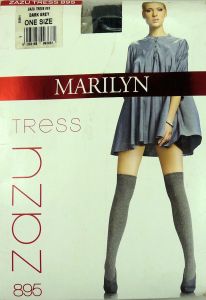 Marilyn Zazu TRESS 895 zakolanówki one size dark grey